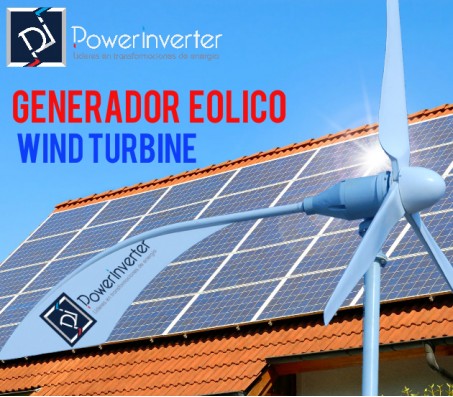 AEROGENERADOR - TURBINA EOLICA - ALTO RENDIMIENTO 216VDC/10.000W
